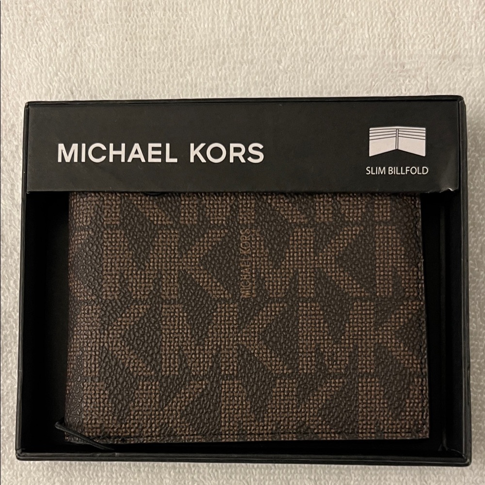 Michael Kors Black and Brown wallet & Card Holder